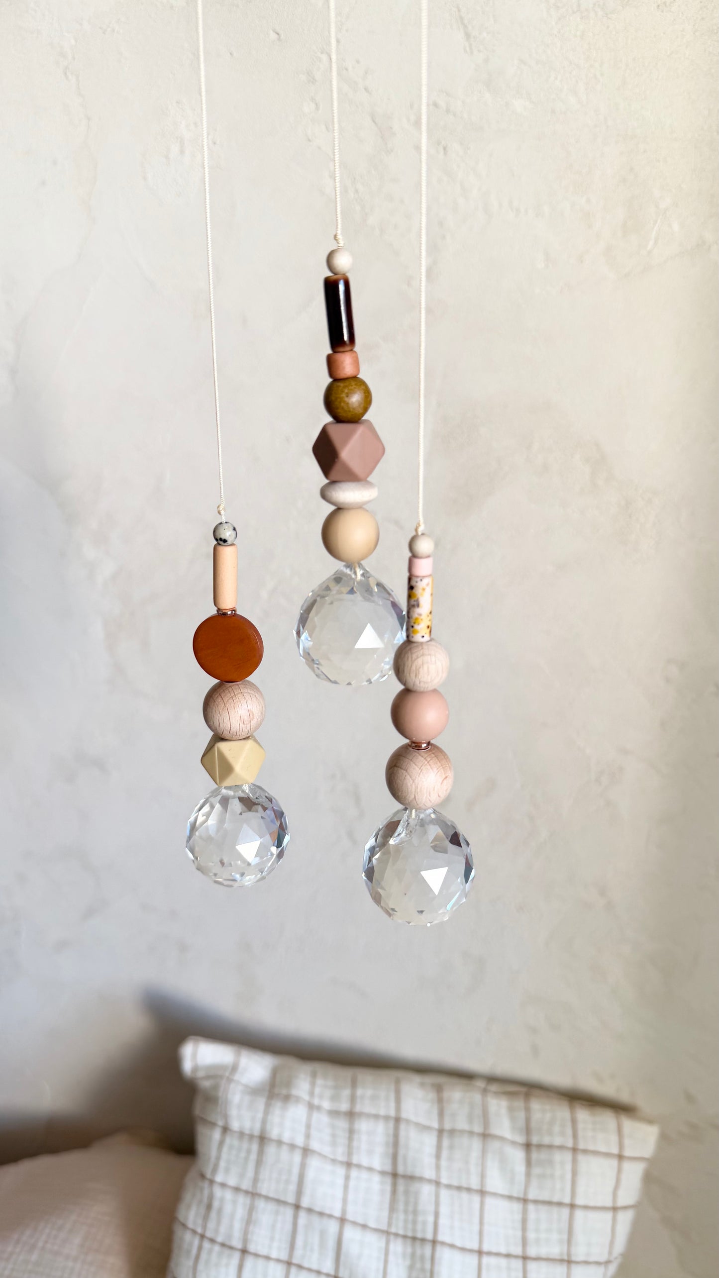 Herbst-Suncatcher in Rosé, Braun & Naturtönen