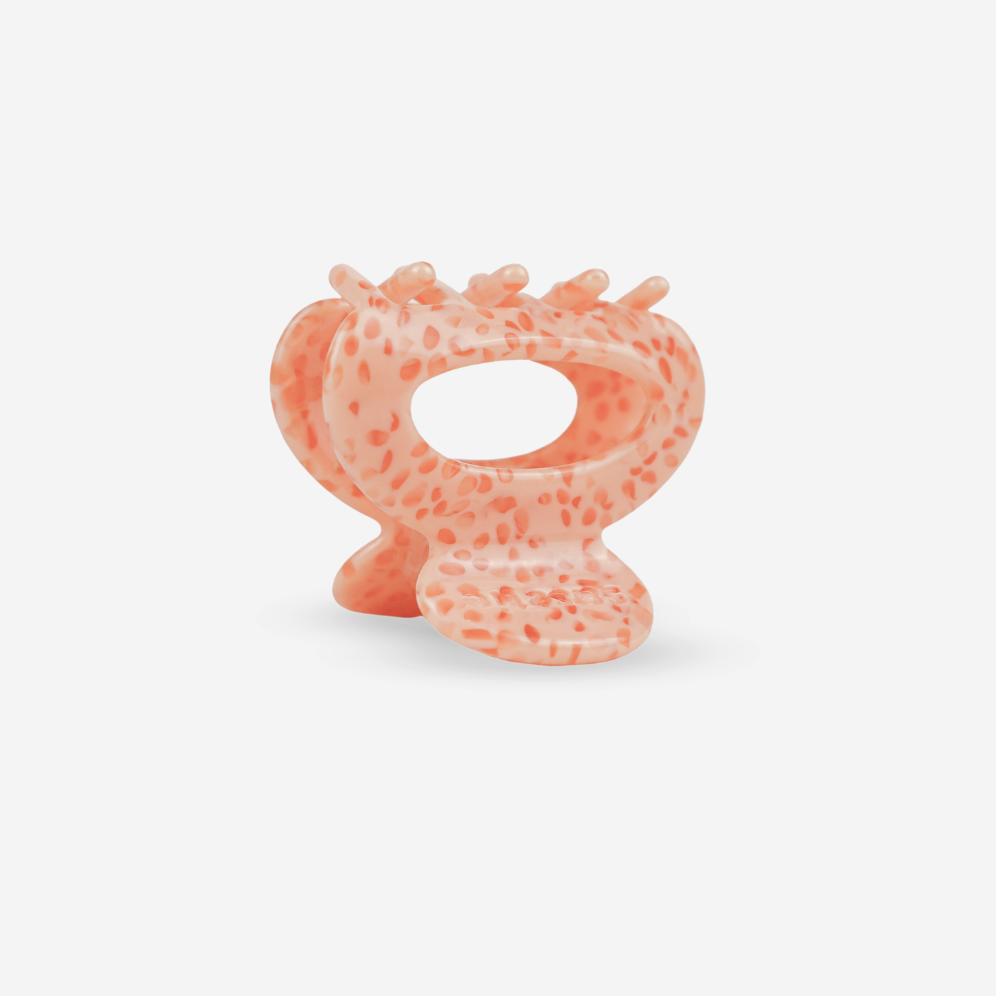 Sasstie Joy Haarklammer – Apricot gesprenkelt