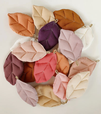 Baumwoll-Stoffblatt Rosa & Beere – DIY