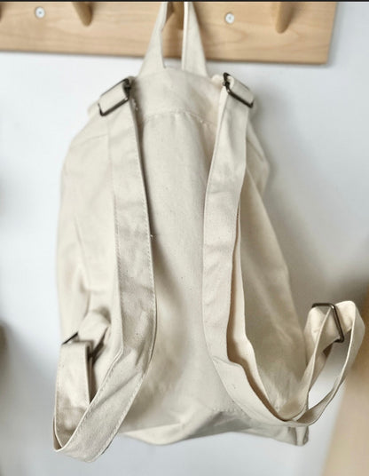 Regenbogen-Kinderrucksack in Rosé & Flieder