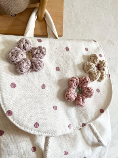 Blüten-Kinderrucksack – optional personalisiert