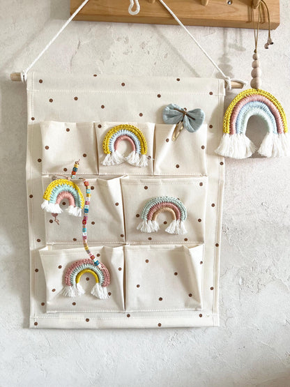 Wandutensilo mit Regenbögen – 35 × 46 cm