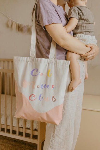 XL-Stofftasche „Cool Moms Club“