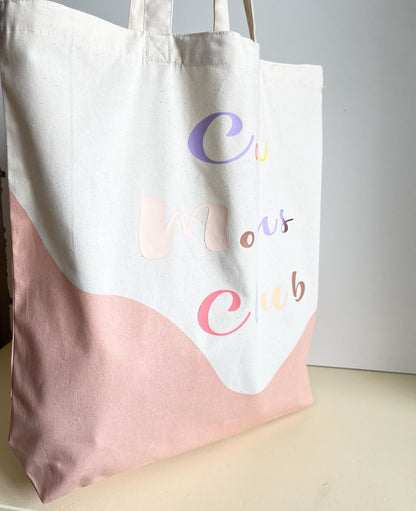 XL-Stofftasche „Cool Moms Club“