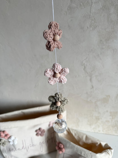 Blumen-Suncatcher in Naturfarben