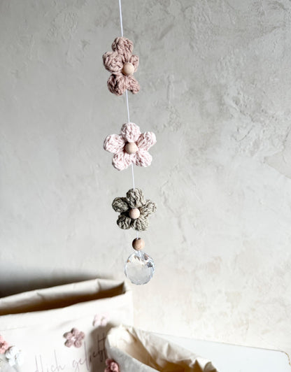 Blumen-Suncatcher in Naturfarben