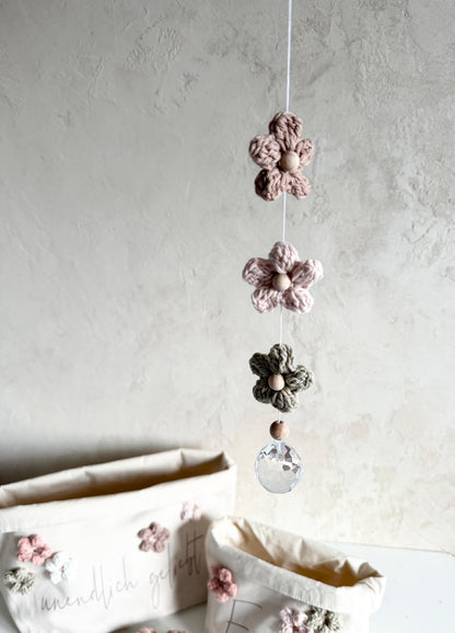 Blumen-Suncatcher in Naturfarben