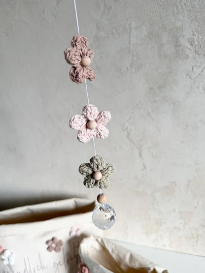 Blumen-Suncatcher in Naturfarben