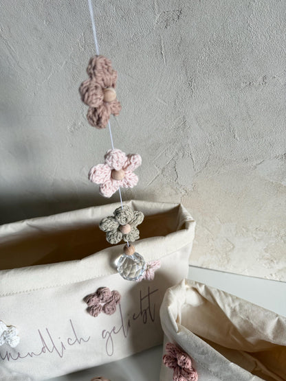 Blumen-Suncatcher in Naturfarben