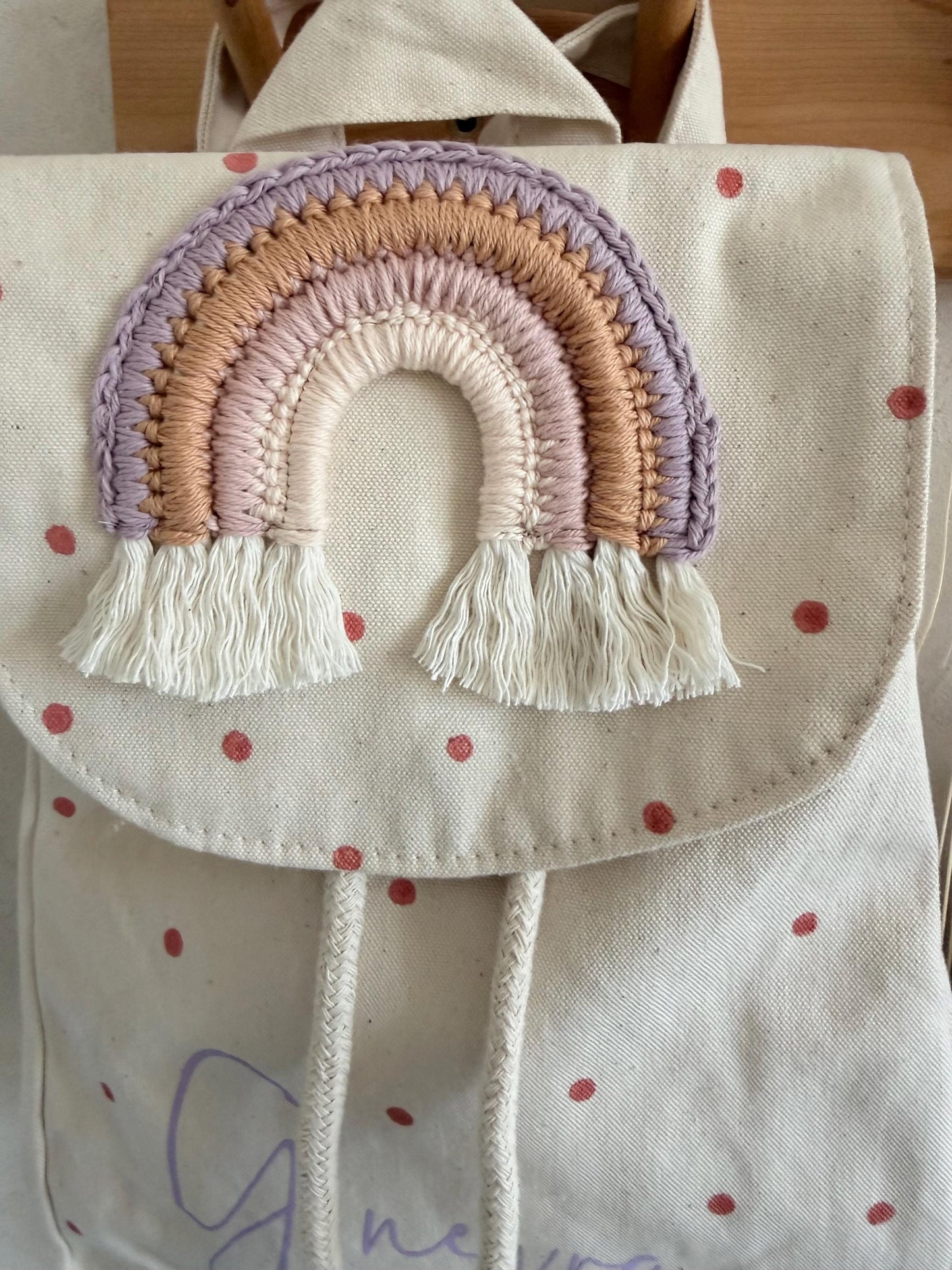 Regenbogen-Rucksack & Turnbeutel – einzeln oder Set