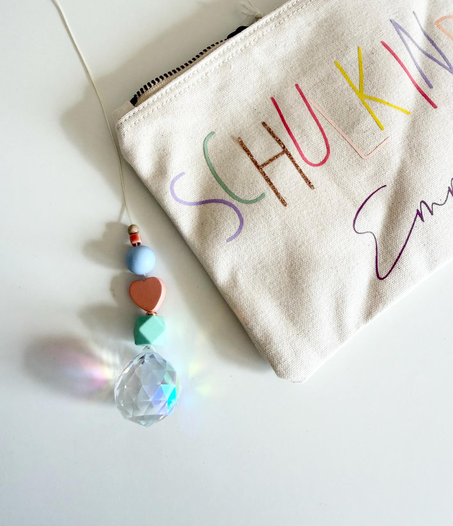 Pastell-Suncatcher mit Kristall – Designwahl