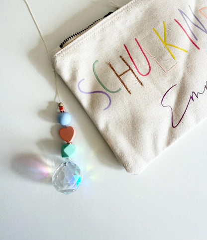 Pastell-Suncatcher mit Kristall – Designwahl