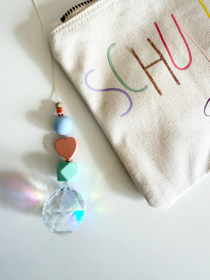 Pastell-Suncatcher mit Kristall – Designwahl