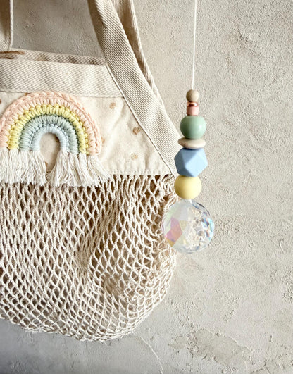 Pastell-Suncatcher mit Kristall – Designwahl