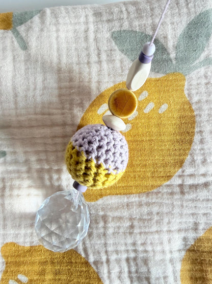 XL-Suncatcher mit Häkelkugel