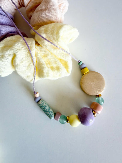 Musselin-Scrunchie in Pastell – Farbwahl