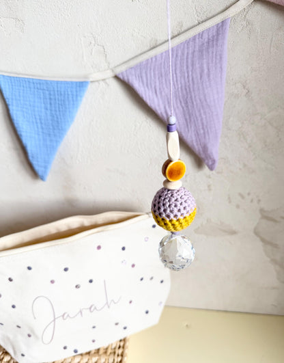 XL-Suncatcher mit Häkelkugel