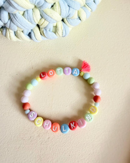 Neon-Kinderarmband „Schulkind“ oder „Kigakind“