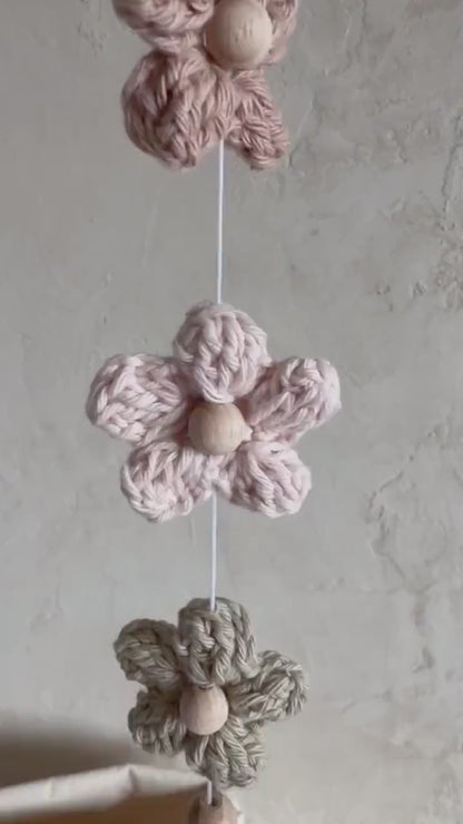 Blumen-Suncatcher in Naturfarben