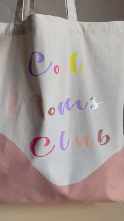 XL-Stofftasche „Cool Moms Club“