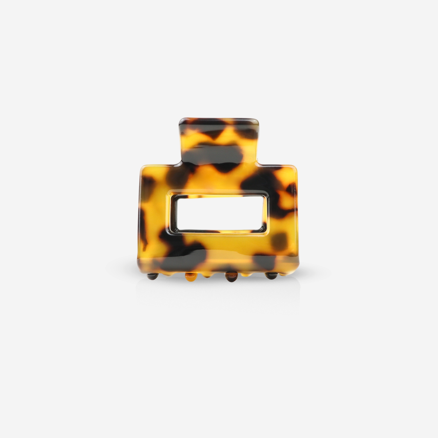 Sasstie Cheetah Haarklammer in Leo-Optik aus Celluloseacetat