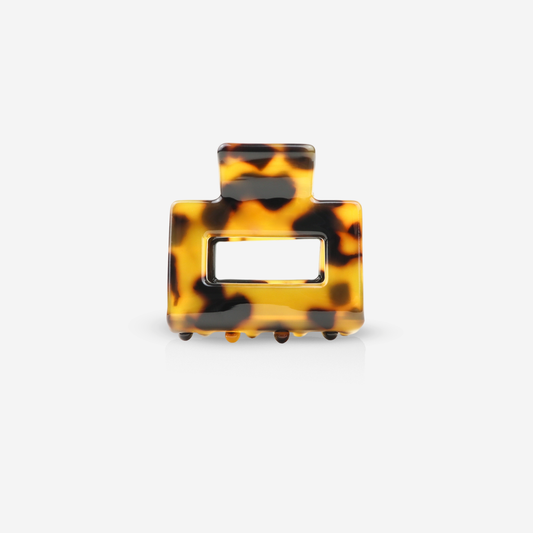 Sasstie Cheetah Haarklammer in Leo-Optik aus Celluloseacetat